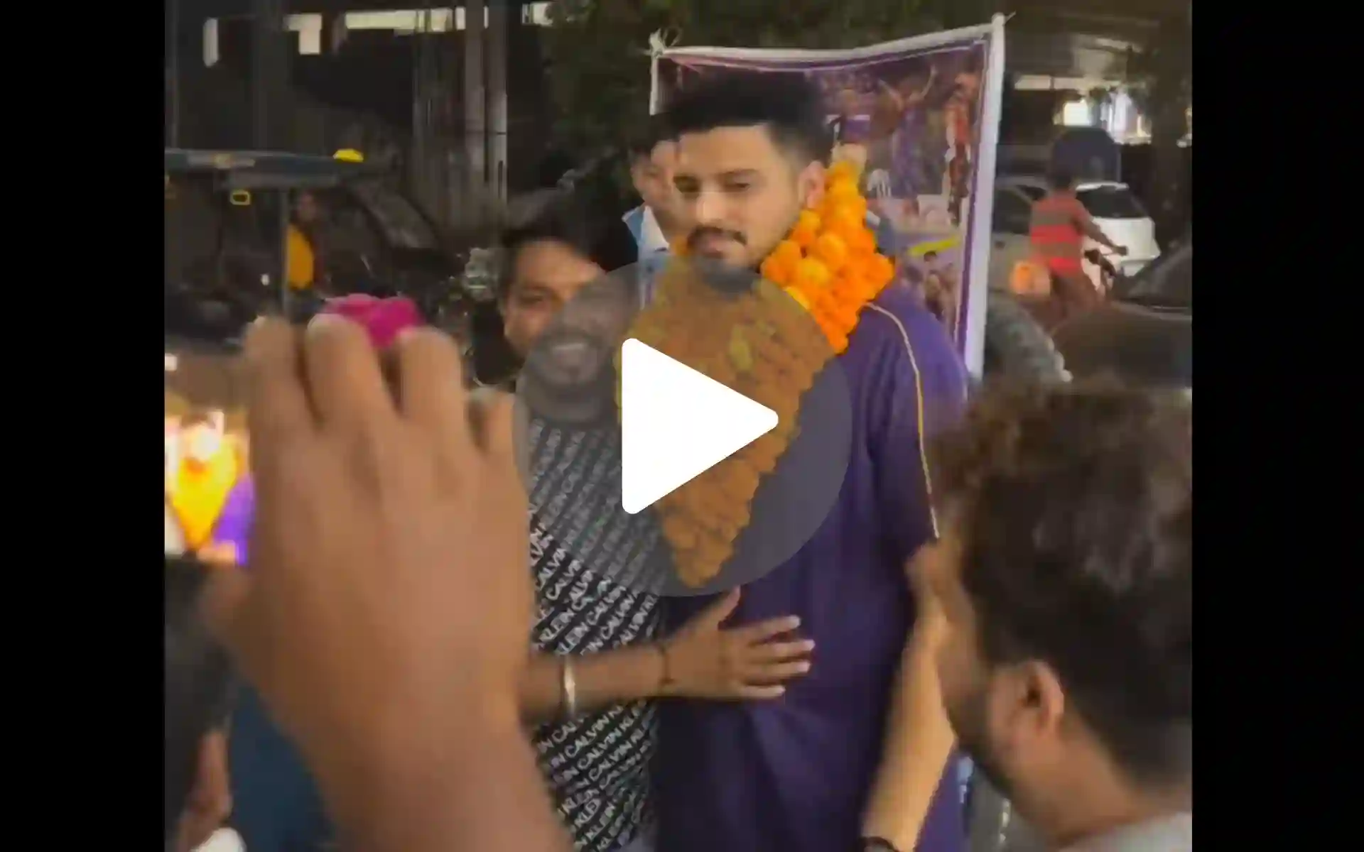 [Watch] Vaibhav Arora Gets A Hero's Welcome In Hometown After IPL 2024 Win For KKR